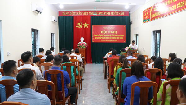THÀNH LẬP ĐẢNG BỘ CÁC TRƯỜNG TIỂU HỌC VÀ TRƯỜNG THCS YÊN BÌNH