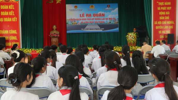 XÃ YÊN BÌNH TRIỂN KHAI CHIẾN DỊCH ĐÀO TẠO KỸ NĂNG LÁI XE AN TOÀN