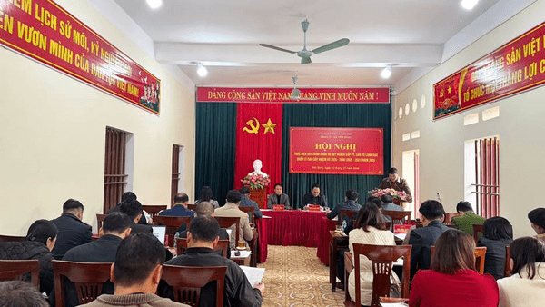 Xã Yên Bình tổ chức Hội nghị thực hiện quy trình nhân sự quy hoạch cán bộ nhiệm kỳ 2025-2030 (2026-2031) năm 2026